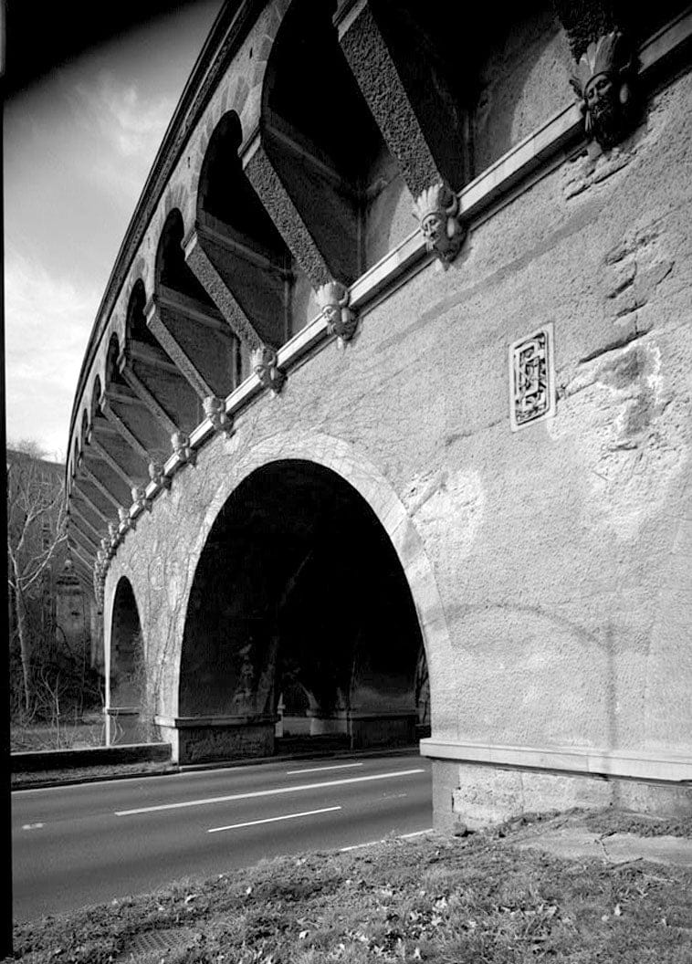 Historic Photo : Q Street Bridge, Spanning Rock Creek & Potomac Parkway, Washington, District of Columbia, DC 5 Photograph