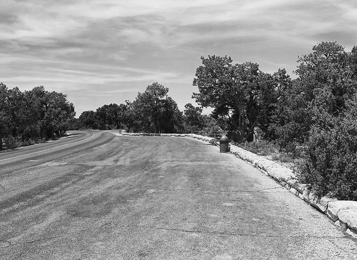 Historic Photo : West Rim Drive, Between Grand Canyon Village & Hermit Rest, Grand Canyon, Coconino County, AZ 9 Photograph