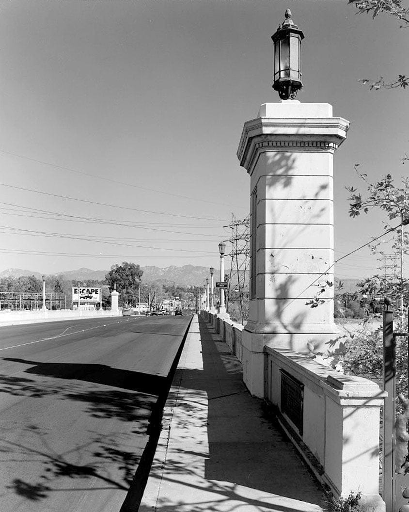 Historic Photo : Fletcher Drive Bridge, Spanning Los Angeles River, Los Angeles, Los Angeles County, CA 1 Photograph
