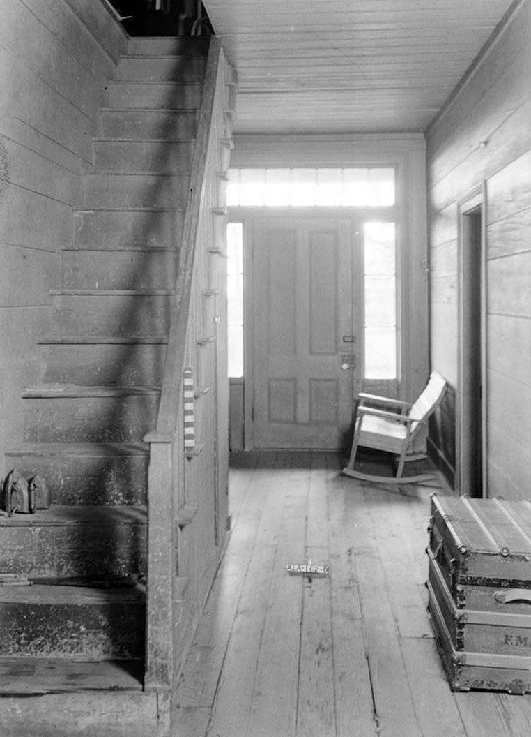 Historic Photo : Nelias Fall House, County Road 96 (Old Saint Stephens Road), Mount Vernon, Mobile County, AL 2 Photograph