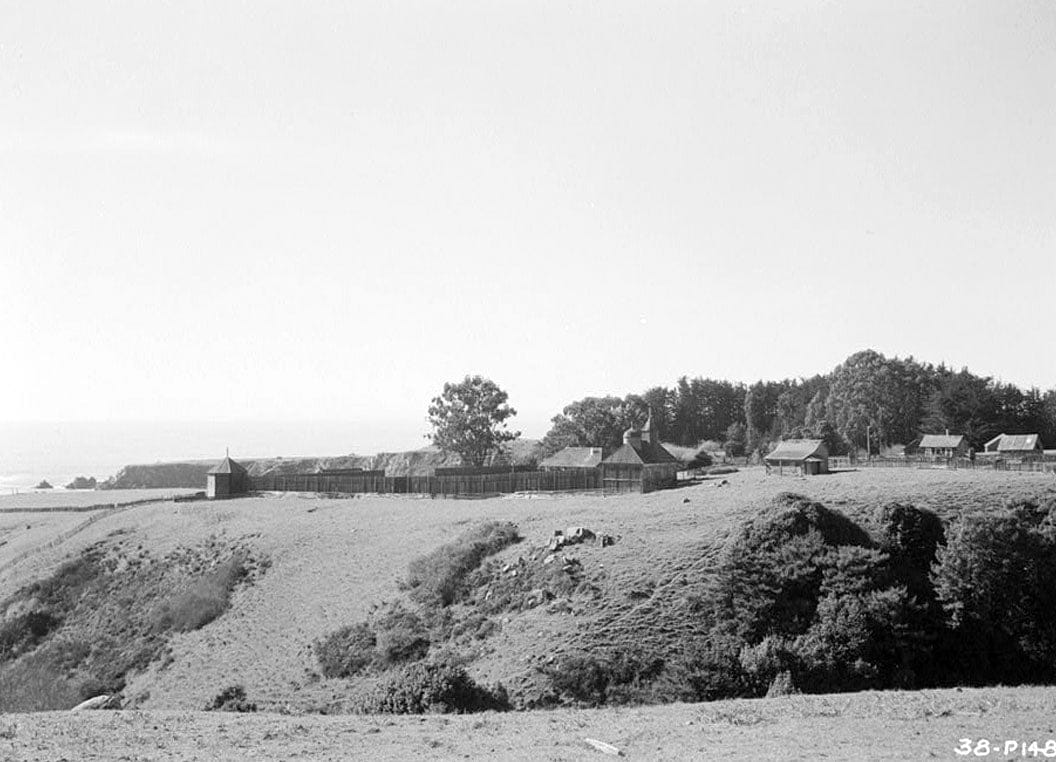 Historic Photo : Fort Ross, Fort Ross, Sonoma County, CA 1 Photograph