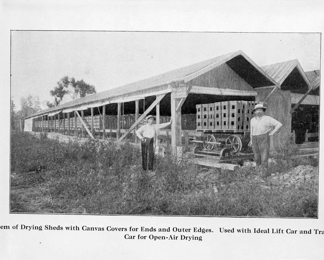 Historic Photo : J. H. Wilkerson & Sons Brick Works, Front Street (Road 409), Milford, Sussex County, DE 17 Photograph