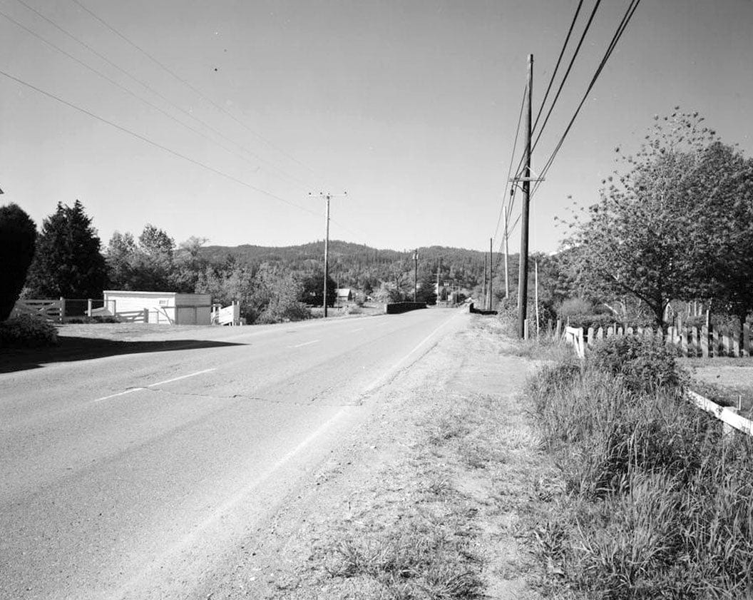 Historic Photo : Rowdy Creek Bridge, Spanning Rowdy Creek at Fred Haight Drive, Smith River, Del Norte County, CA 1 Photograph