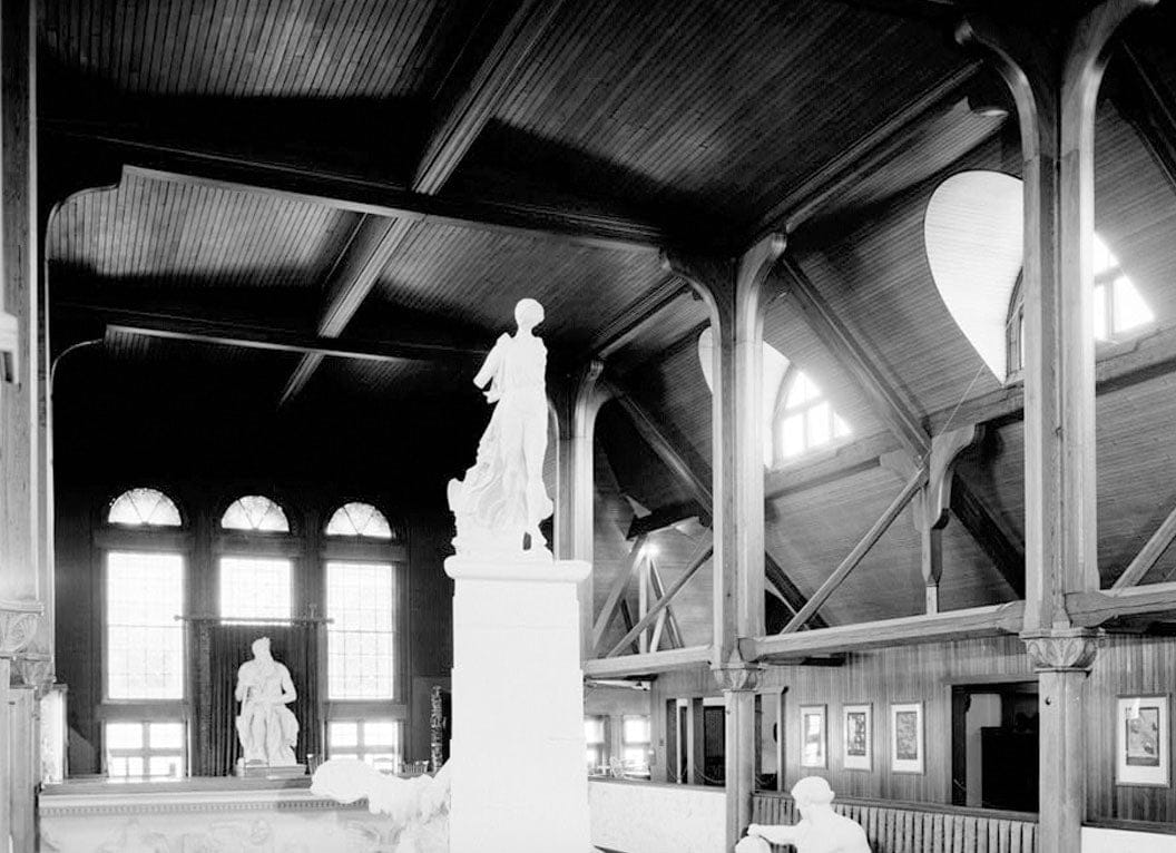 Historic Photo : John Fox Slater Memorial Museum, 108 Crescent Street, Norwich, New London County, CT 1 Photograph