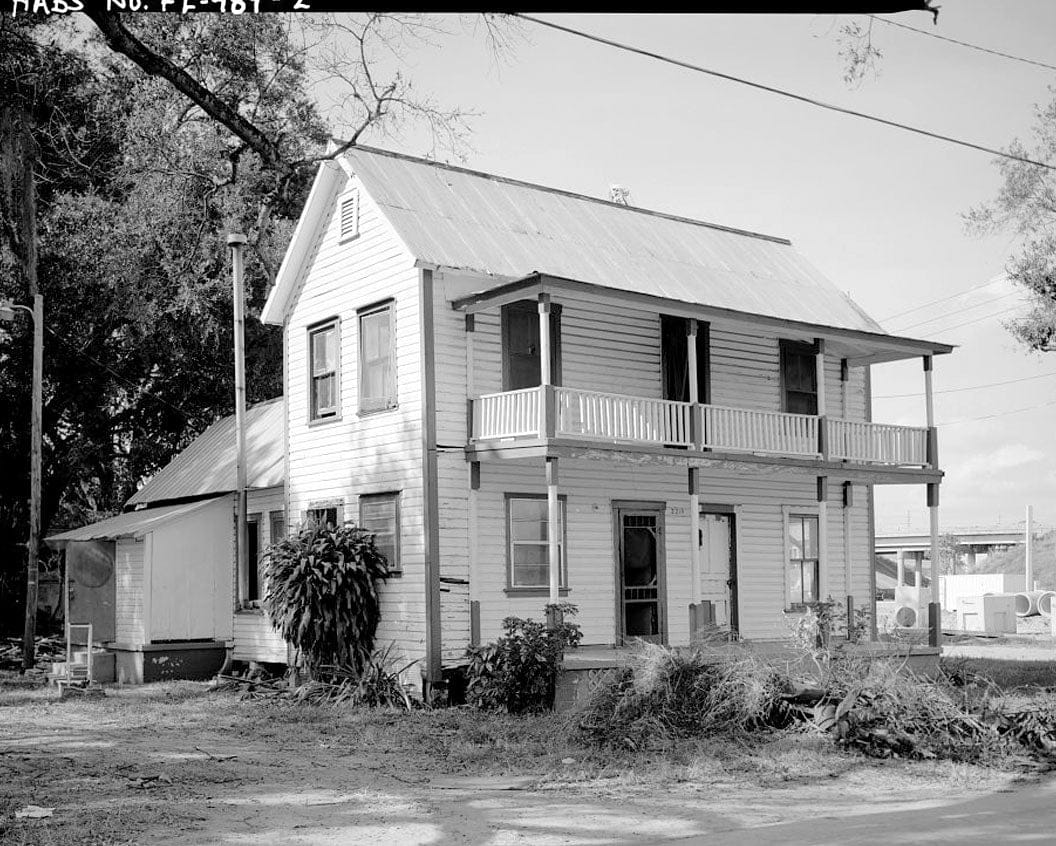 Historic Photo : 2210 Thirty-first Street (House), Tampa, Hillsborough County, FL 3 Photograph