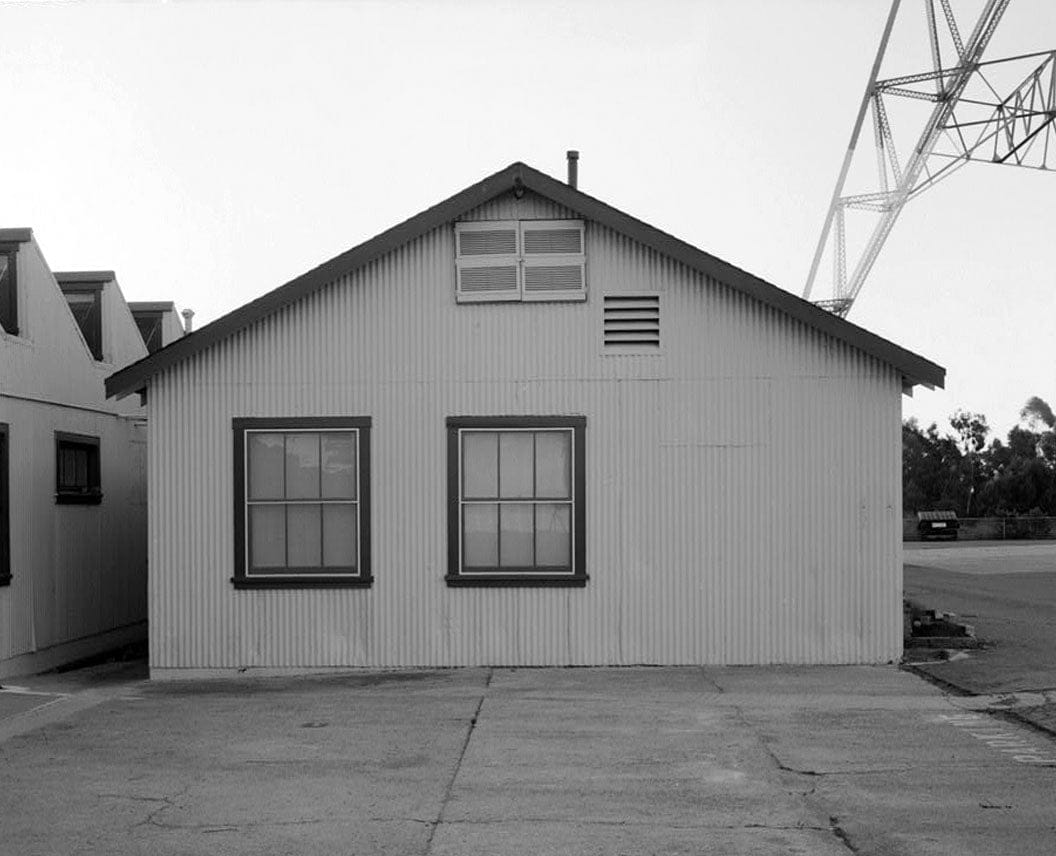 Historic Photo : Chollas Heights Naval Radio Transmitting Facility, Recreation Building, 6410 Zero Road, San Diego, San Diego County, CA 1 Photograph