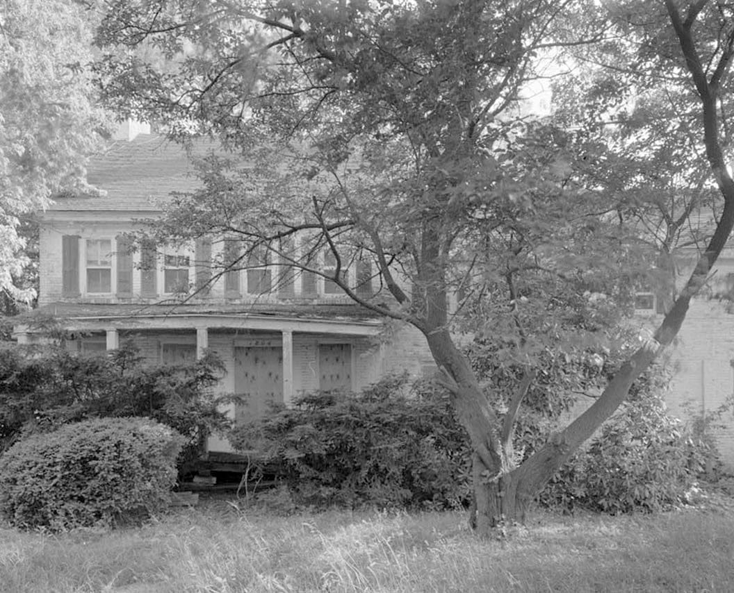 Historic Photo : Peter Williams House, Pencader Hundred, southwest corner of intersection of Route 72 & Route 71, near Wrangle Hill, Kirkwood, New Castle County, DE 1 Photograph
