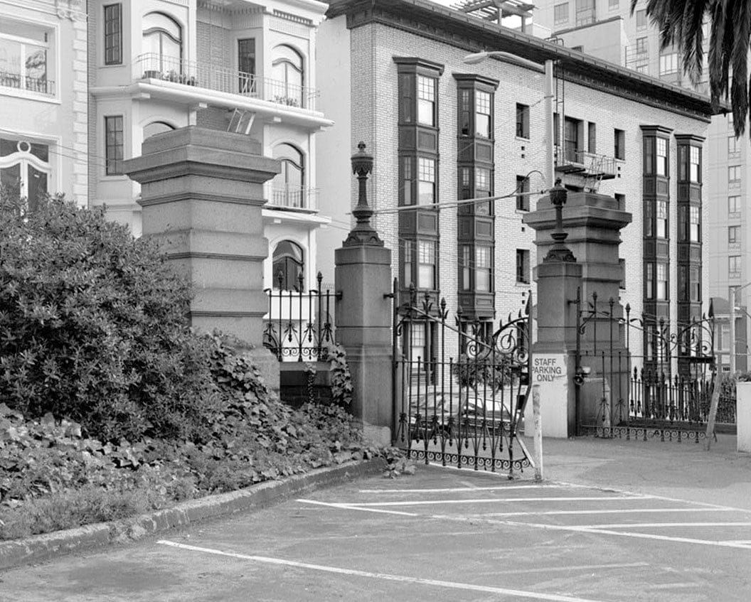 Historic Photo : Grace Cathedral, Crocker Fence, Along Taylor & Sacramento Streets, San Francisco, San Francisco County, CA 3 Photograph