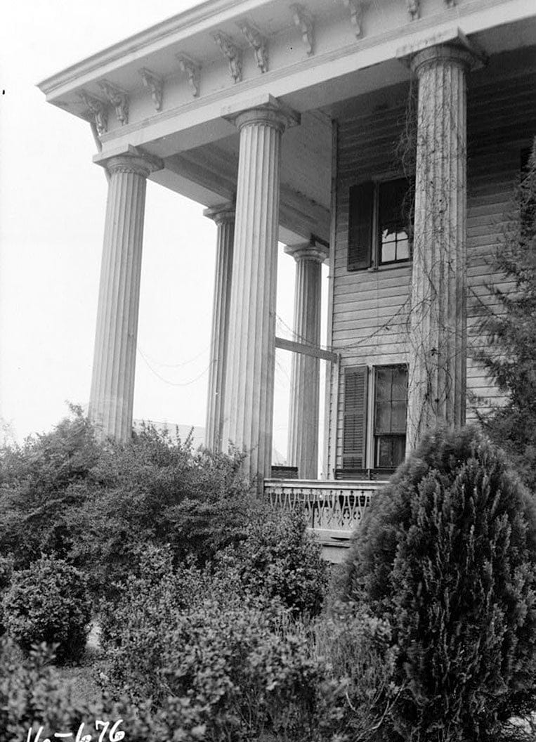 Historic Photo : Turner-Dickson House, State Highway 97 (County Road 29), Lowndesboro, Lowndes County, AL 5 Photograph