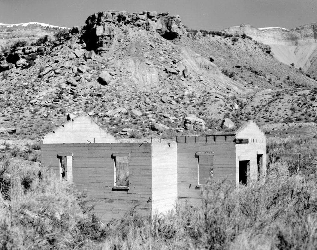 Historic Photo : Havemeyer-Willcox Canal System, Rifle, Garfield County, CO 2 Photograph