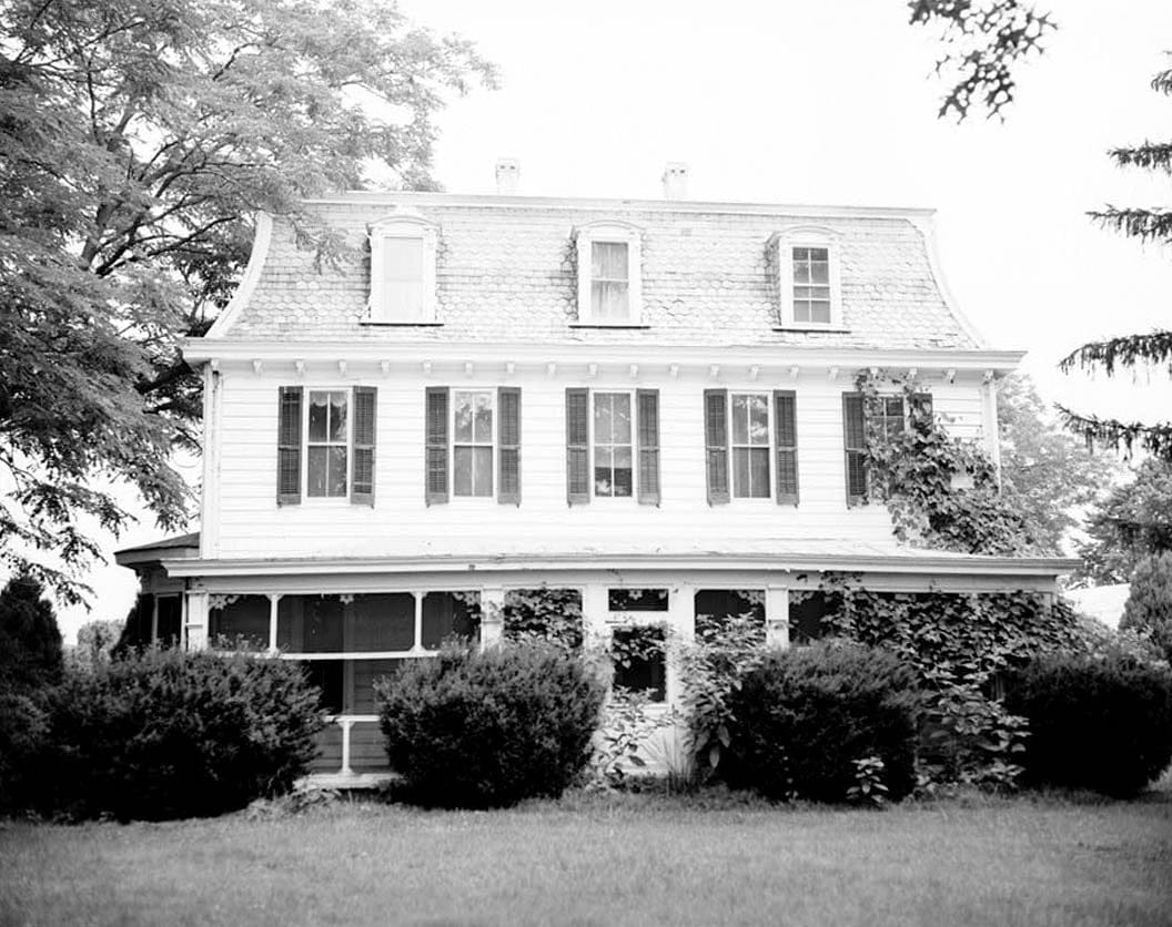 Historic Photo : Locust Grove, 749 Middletown-Odessa Road (Delaware State Route 299), Middletown, New Castle County, DE 3 Photograph