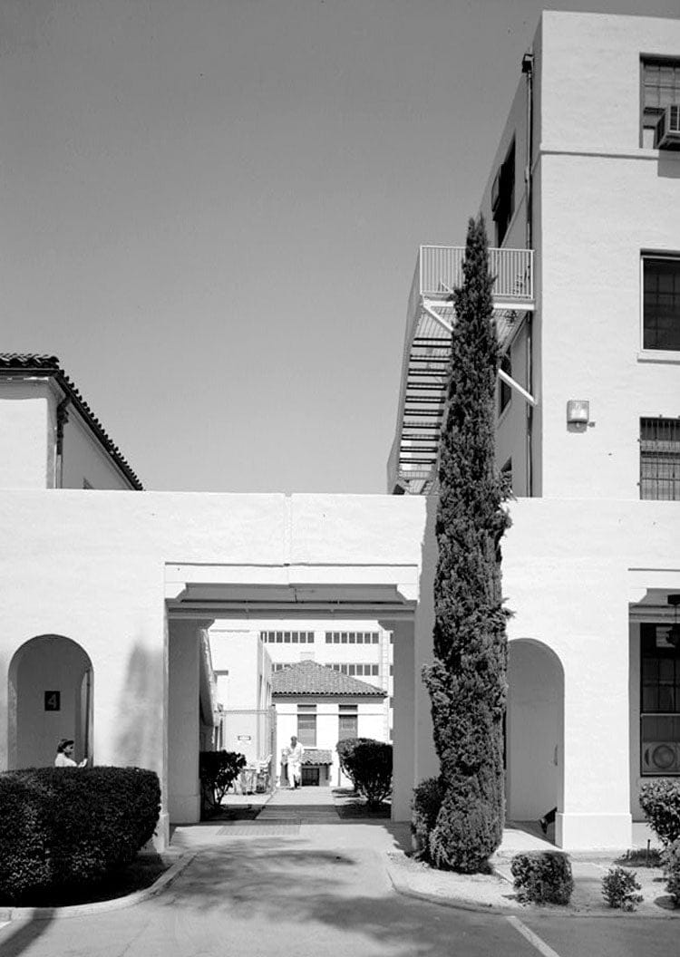 Historic Photo : U.S. Naval Hospital, Subsistence Building, Park Boulevard, Balboa Park, San Diego, San Diego County, CA 1 Photograph
