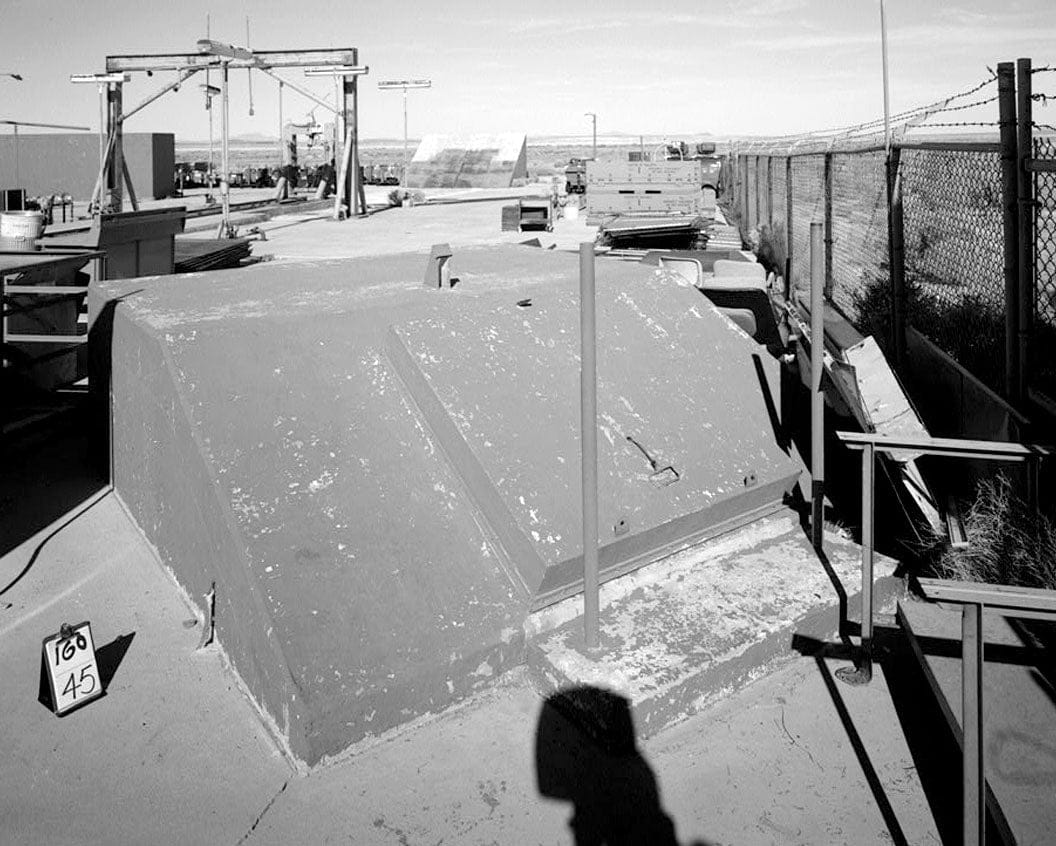 Edwards Air Force Base, X-15 Engine Test Complex, Observation Bunker Types, Rogers Dry Lake, east of runway between North Base & South Base, Boron, Kern County, CA 1
