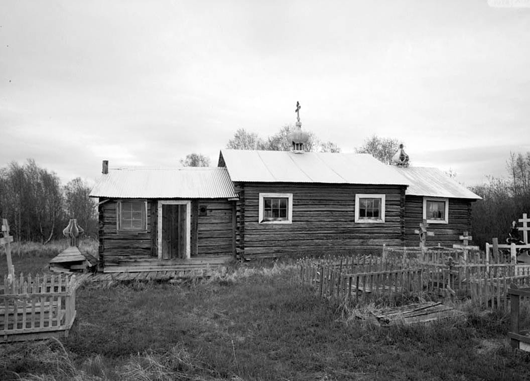 Historic Photo : St. Seraphim Russian Orthodox Churches, Old Church, Lower Kalskag, Bethel Census Area, AK 1 Photograph