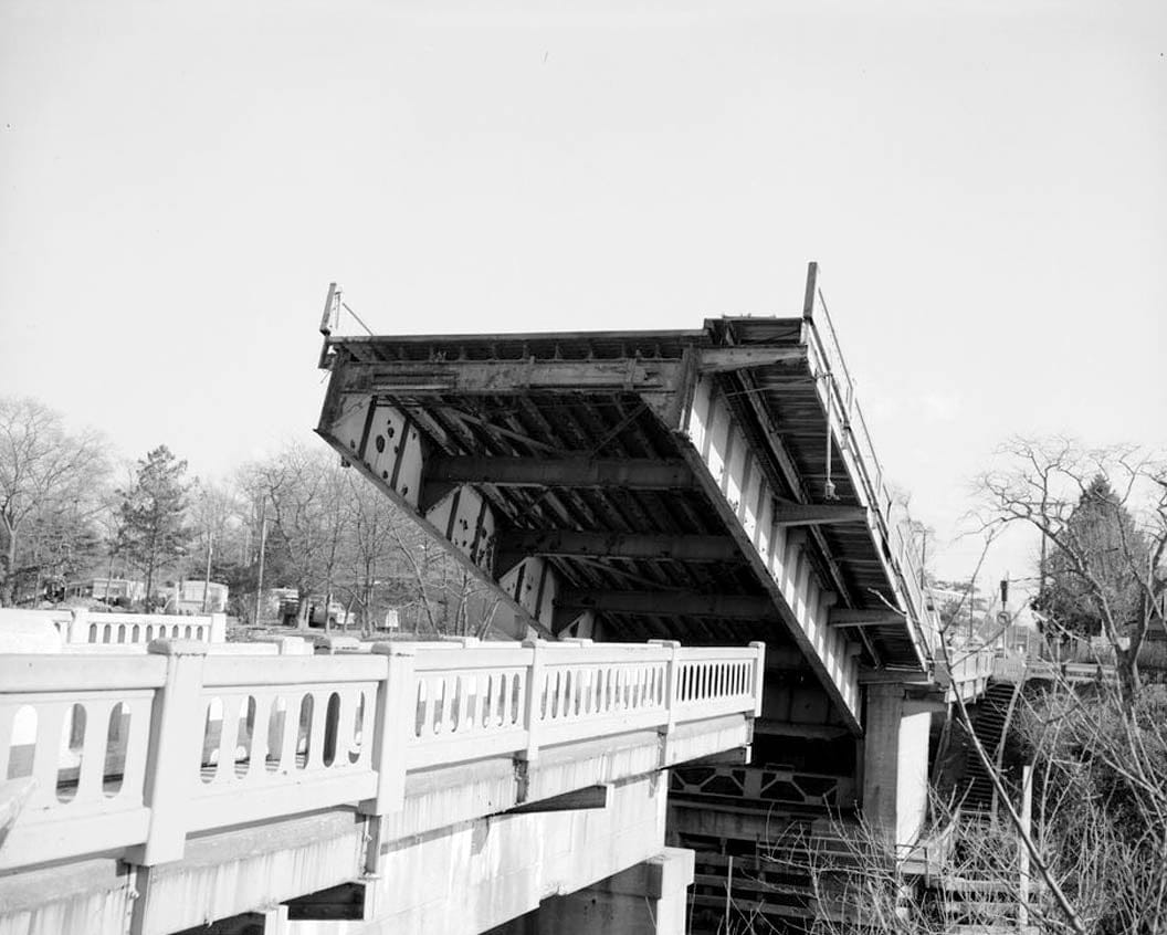 Historic Photo : Rehoboth Avenue Bridge, State Route 1A (Rehoboth Avenue) over Lewes & Rehoboth Canal, Rehoboth Beach, Sussex County, DE 15 Photograph