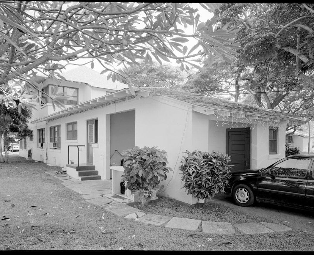 Historic Photo : Hickam Field, NCO Housing Type 5, 206 Tenth Street , Honolulu, Honolulu County, HI 2 Photograph