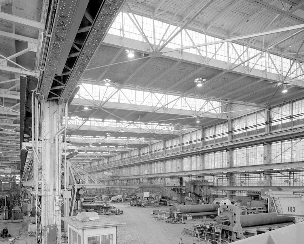 Historic Photo : Mare Island Naval Shipyard, Forge Shop, Railroad Avenue, southwest corner of Railroad Avenue & Twelfth Street, Vallejo, Solano County, CA 3 Photograph