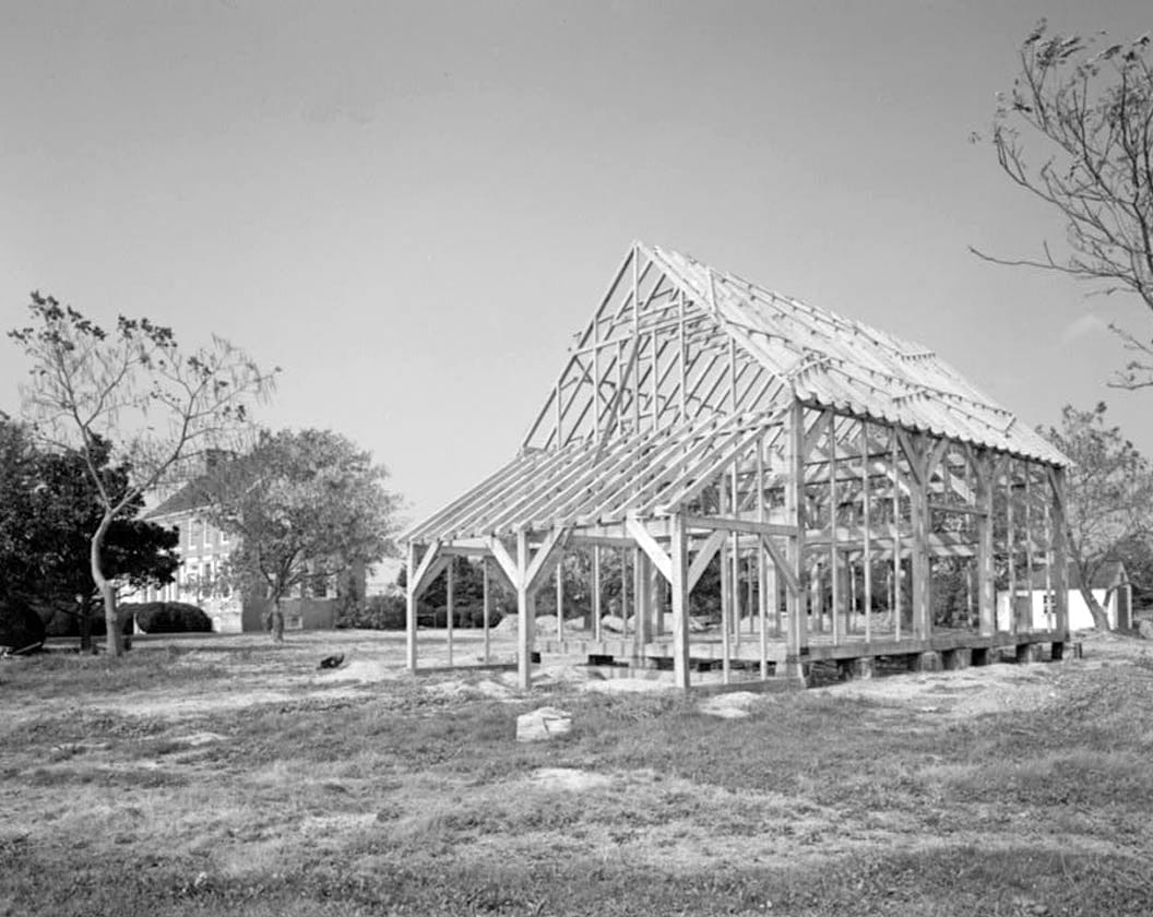 Historic Photo : John Dickinson Mansion, Feed Barn, Kitts Hummock Road, Dover, Kent County, DE 3 Photograph