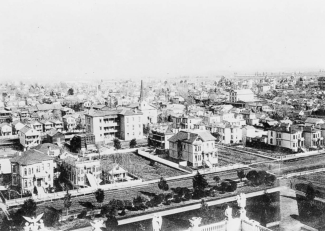 Historic Photo : Sacramento, General View, Sacramento, Sacramento County, CA 1 Photograph