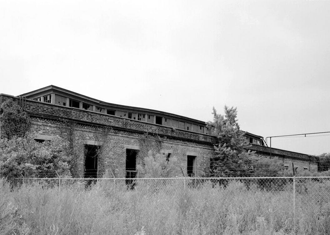 Central of Georgia Railway, Savannah Repair Shops & Terminal Facilities, Carpentry Shop, Bounded by West Broad, Jones, West Boundary & Hull Streets, Savannah, Chatham County, GA 1
