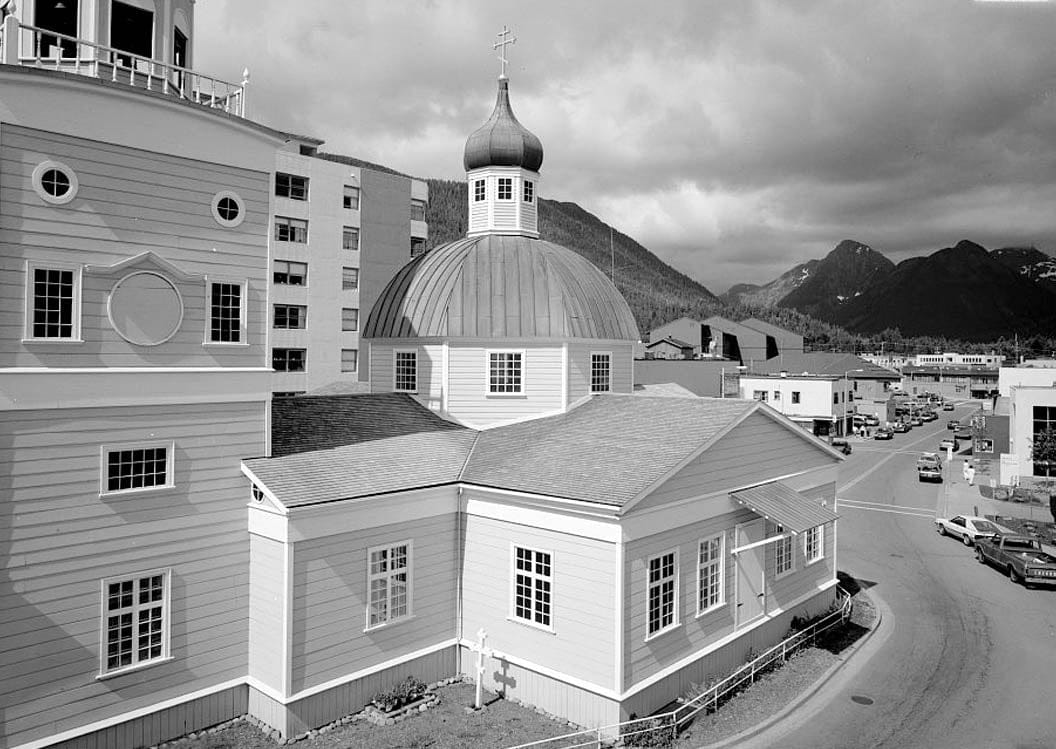 Historic Photo : Saint Michael's Cathedral, Lincoln Street, Sitka, Sitka Borough, AK 2 Photograph