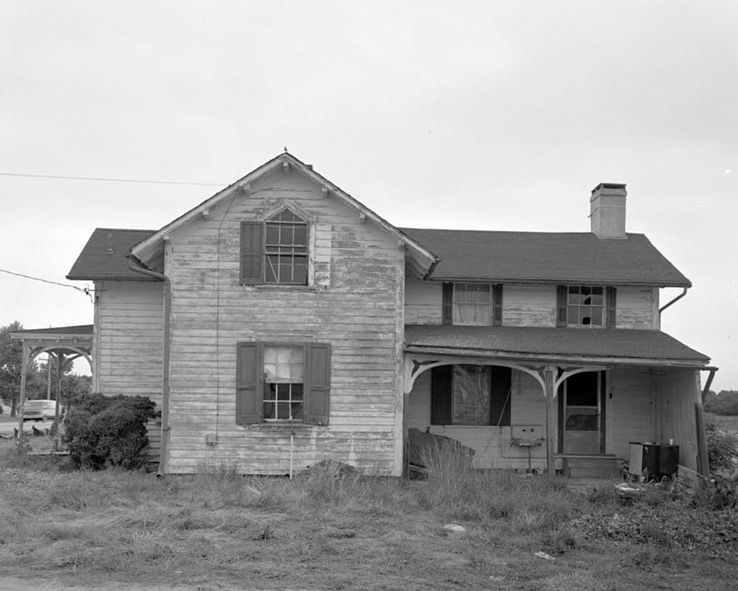 Historic Photo : Greenlawn, Tenant House, State Route 896, 1 mile south of intersection of Routes 896 & 71, Middletown, New Castle County, DE 4 Photograph