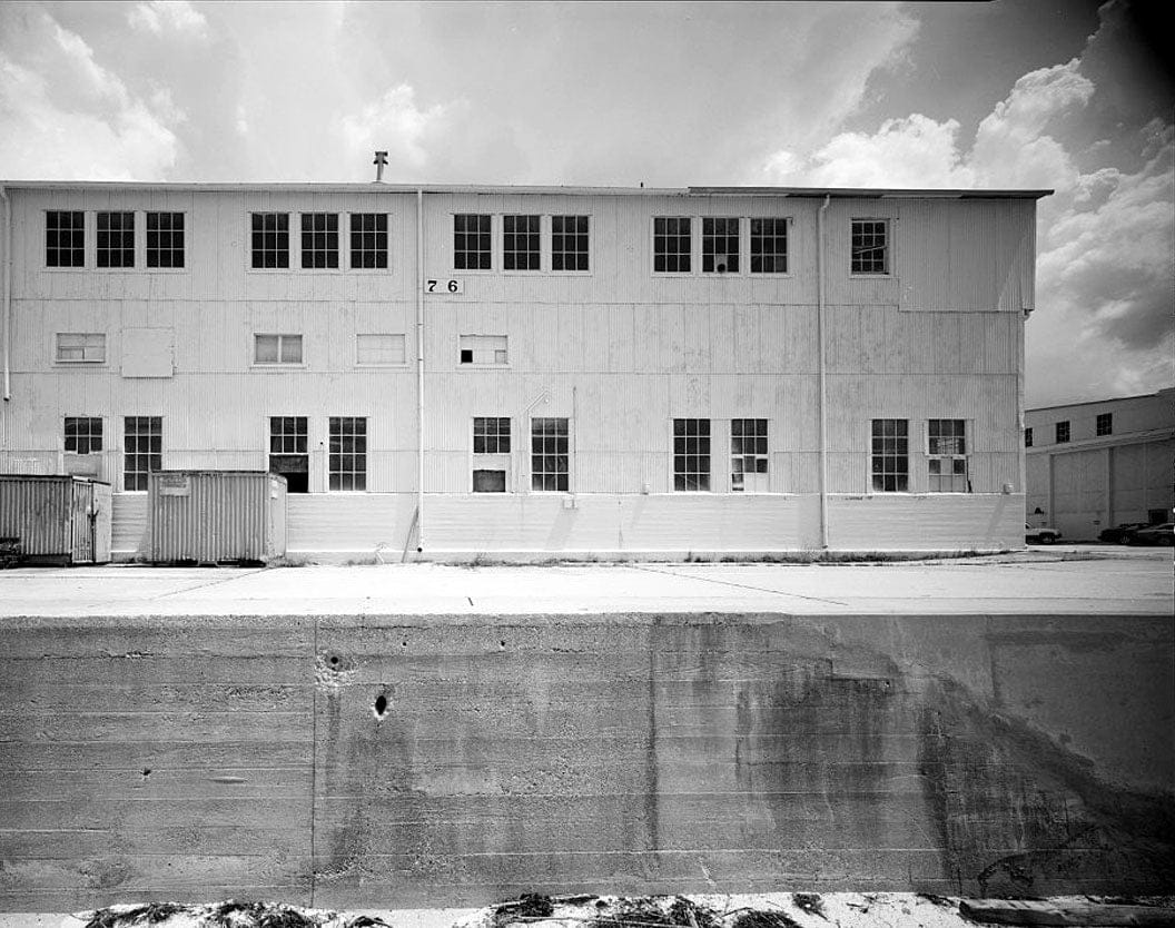 Historic Photo : U.S. Naval Air Station, Seaplane Hangar, Pensacola, Escambia County, FL 3 Photograph