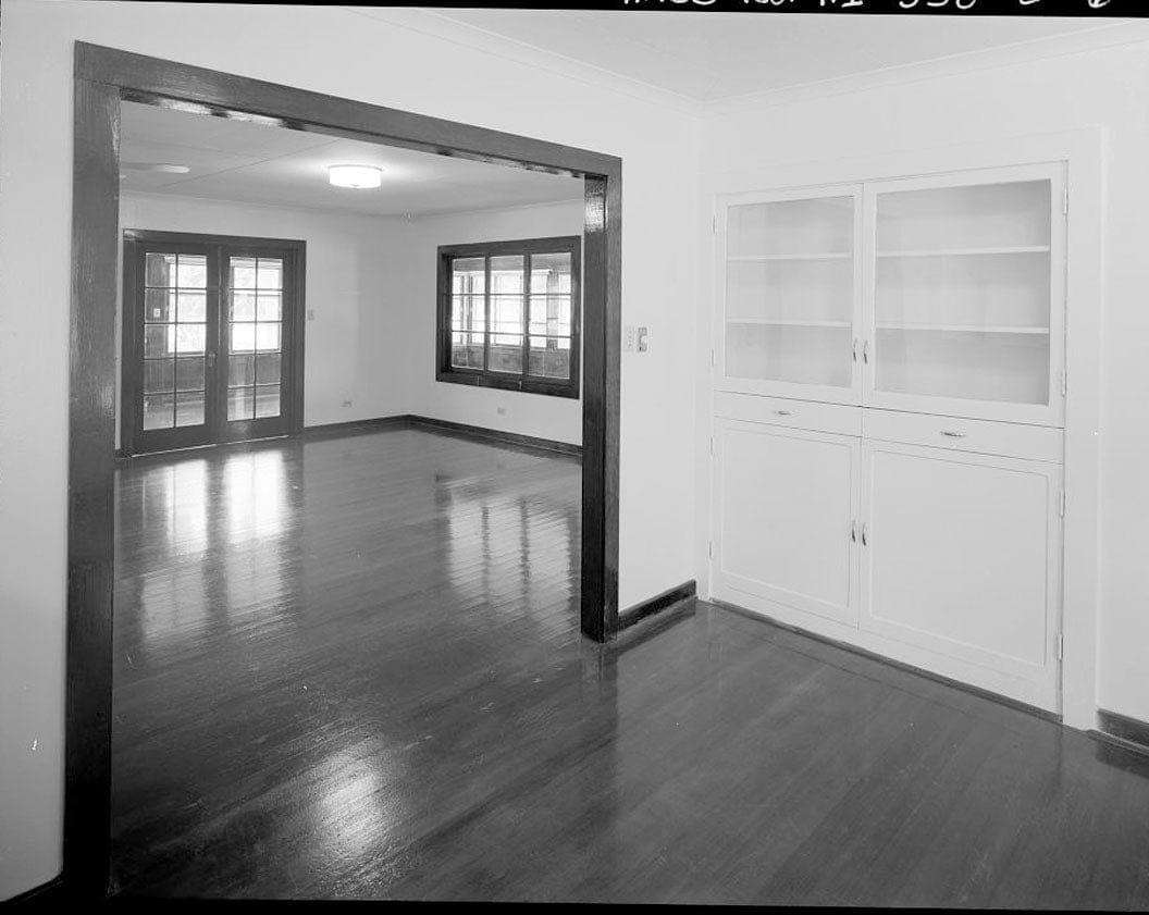 Historic Photo : U.S. Naval Base, Pearl Harbor, Naval Housing Area Pearl City Peninsula, House & Garage, 346 Laniwai Avenue, Pearl City, Honolulu County, HI 2 Photograph
