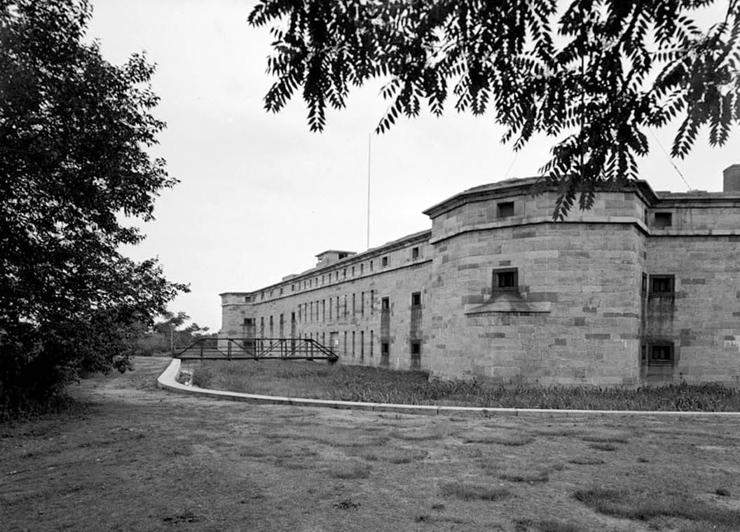 Historic Photo : Fort Delaware, Pea Patch Island, Delaware City, New Castle County, DE 23 Photograph