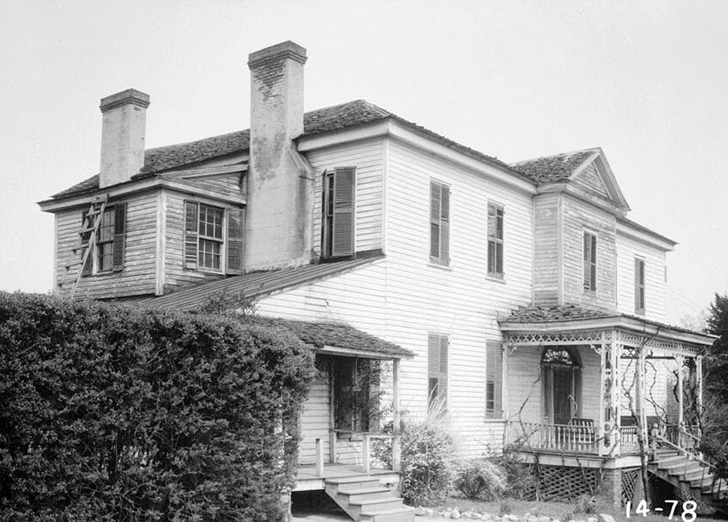 Historic Photo : Gilmer House, Lexington, Oglethorpe County, GA 1 Photograph
