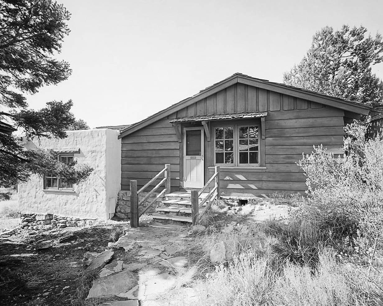 Historic Photo : Bright Angel Lodge, Cabin No. 6179-6182, Grand Canyon Village, South Rim, Grand Canyon, Coconino County, AZ 2 Photograph