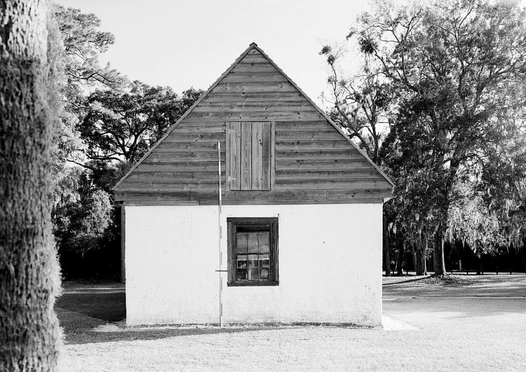Historic Photo : Kingsley Plantation, Barn, 11676 Palmetto Avenue, Jacksonville, Duval County, FL 1 Photograph
