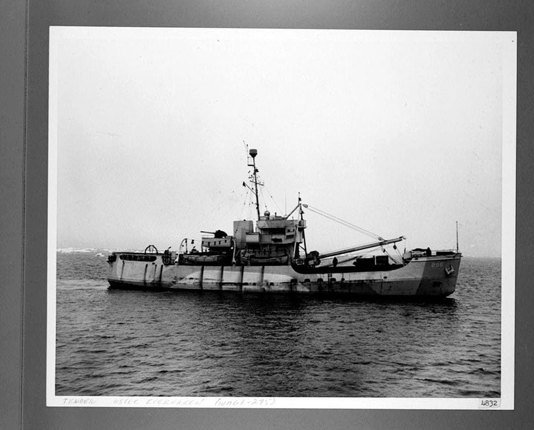 Historic Photo : U.S. Coast Guard Cutter EVERGREEN, New London, New London County, CT 1 Photograph