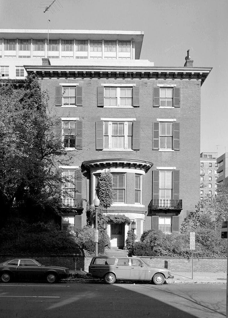 Historic Photo : Ringgold-Carroll House, 1801 F Street Northwest, Washington, District of Columbia, DC 8 Photograph