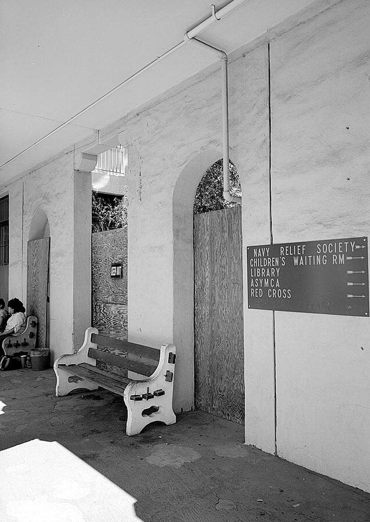 Historic Photo : U.S. Naval Hospital, Ward C, Park Boulevard, Balboa Park, San Diego, San Diego County, CA 3 Photograph