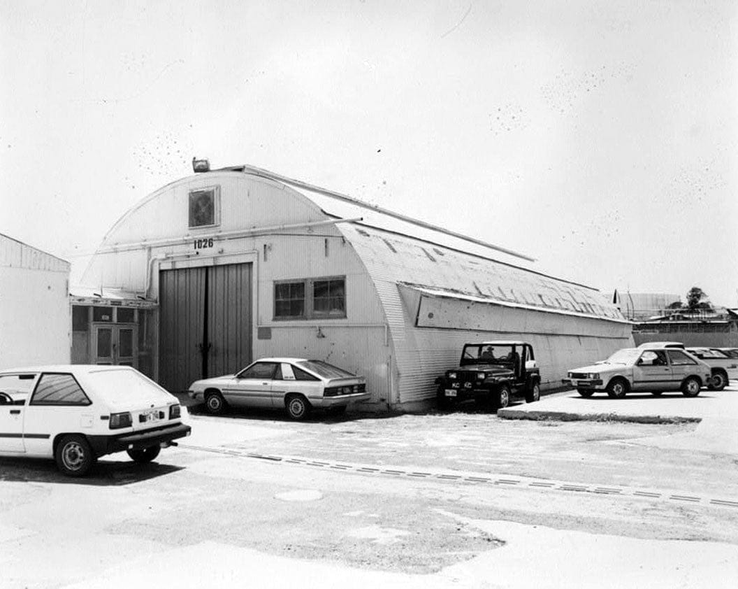 Historic Photo : U.S. Naval Base, Pearl Harbor, Storage Facility, Gilmore Street at Magazine Loch, Pearl City, Honolulu County, HI 1 Photograph