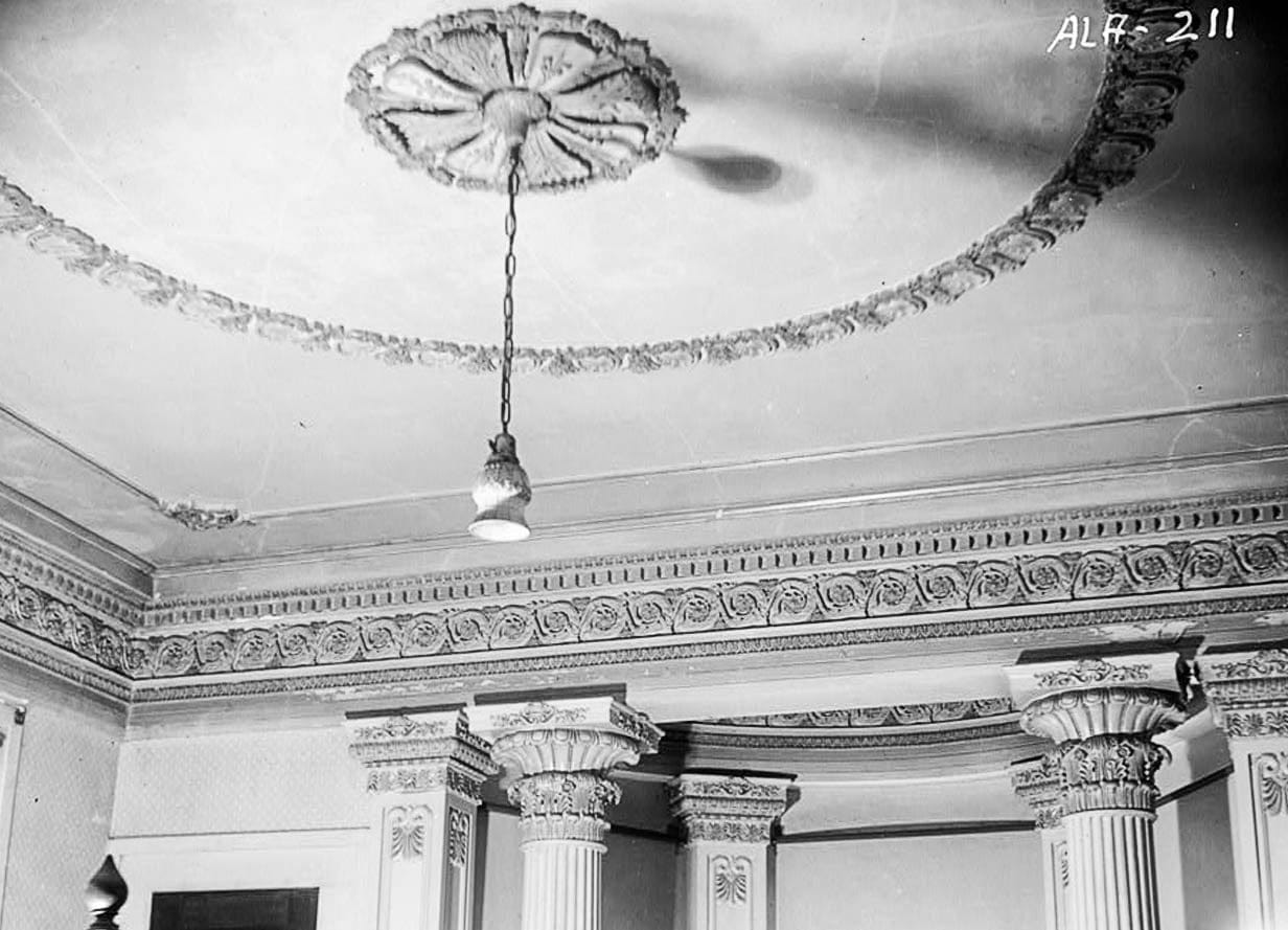 Historic Photo : Gaineswood, 805 South Cedar Street, Demopolis, Marengo County, AL 8 Photograph