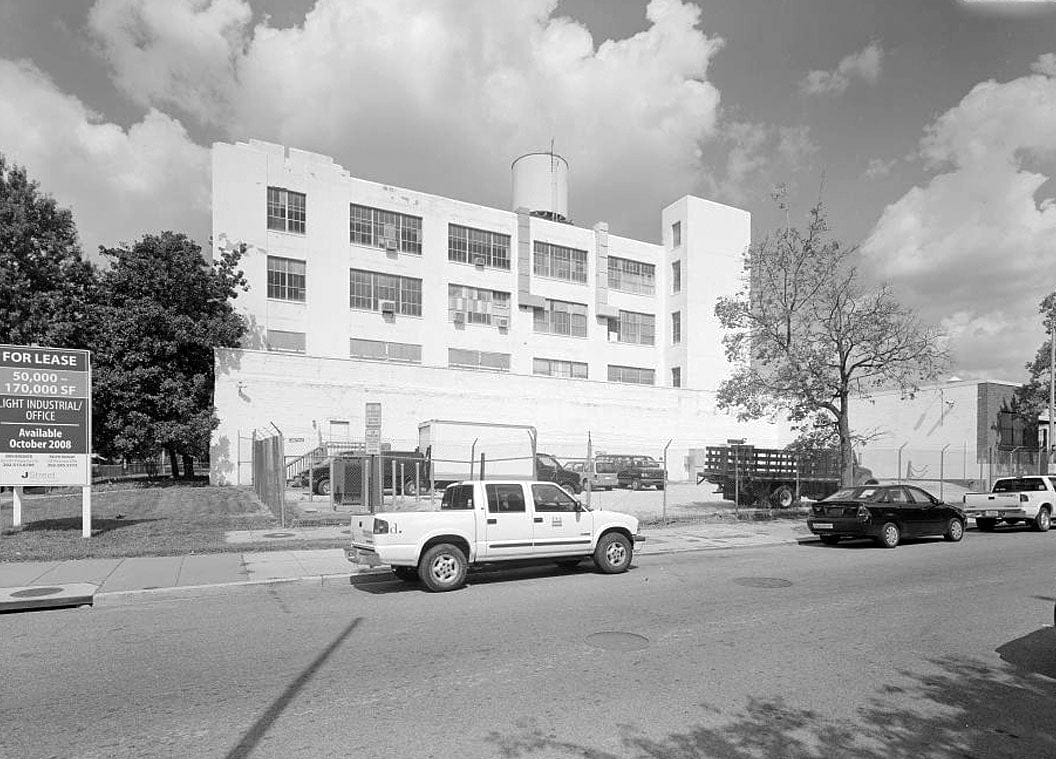 Historic Photo : Chesapeake & Potomac Telephone Company Warehouse, 1111 North Capitol Street, NE, Washington, District of Columbia, DC 3 Photograph