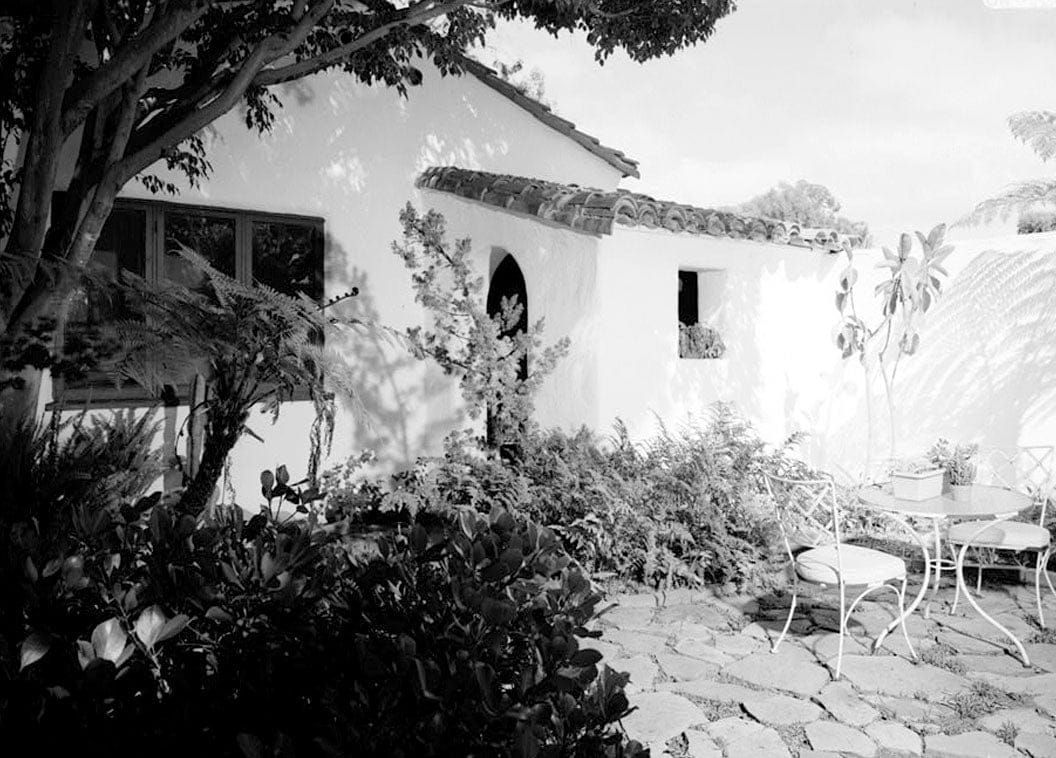 Historic Photo : Glenn & Ida May Moore Rowhouse, 6126 Paseo Delicias, Rancho Santa Fe, San Diego County, CA 2 Photograph