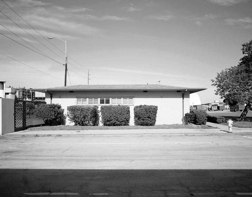 Historic Photo : Roosevelt Base, Labor Board Building, Corner of Ocean Boulevard & Gate 1, Long Beach, Los Angeles County, CA 1 Photograph