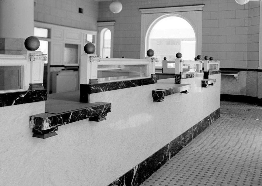 Historic Photo : Bank of San Mateo County, 2000-2002 Broadway, Redwood City, San Mateo County, CA 1 Photograph