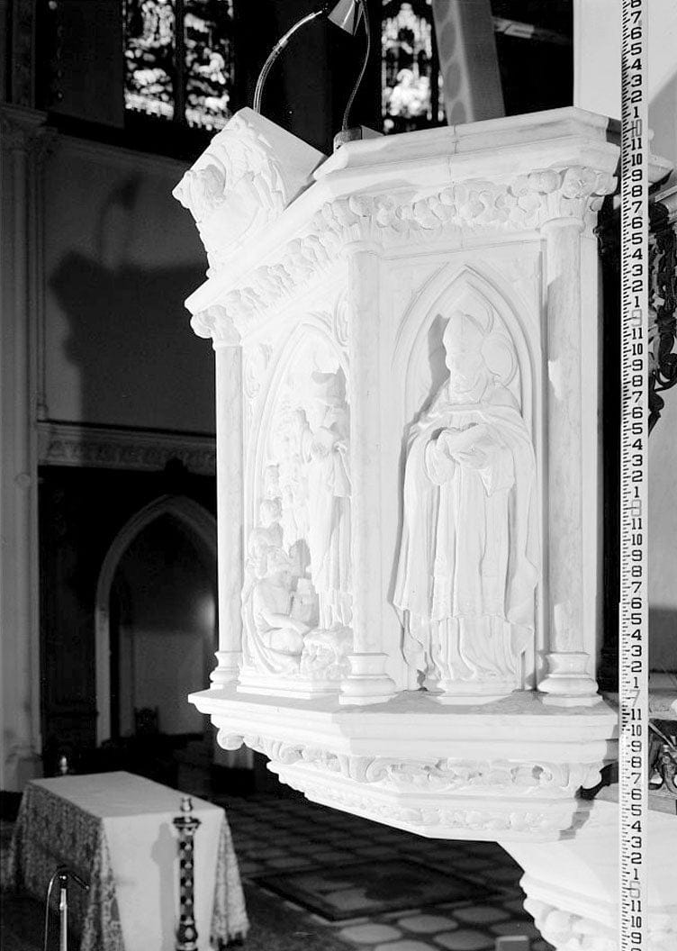 Historic Photo : St. Patrick's Catholic Church, 619 Tenth Street, NW, Washington, District of Columbia, DC 2 Photograph