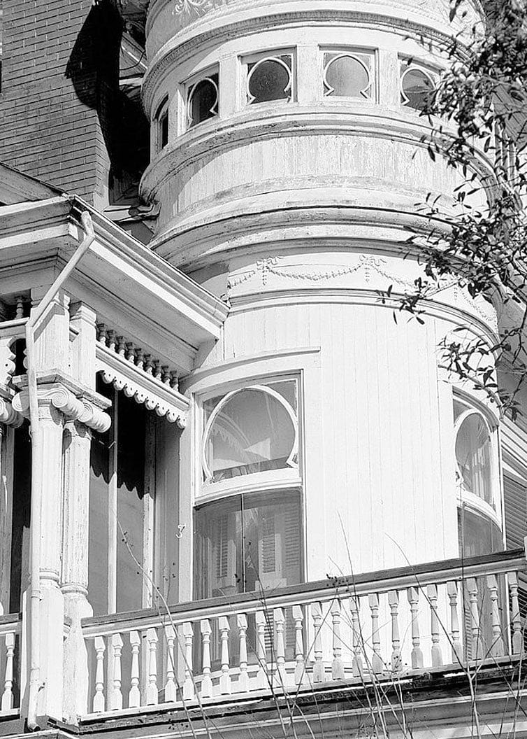 Historic Photo : Tacon-Gordon House, 1216 Government Street, Mobile, Mobile County, AL 4 Photograph
