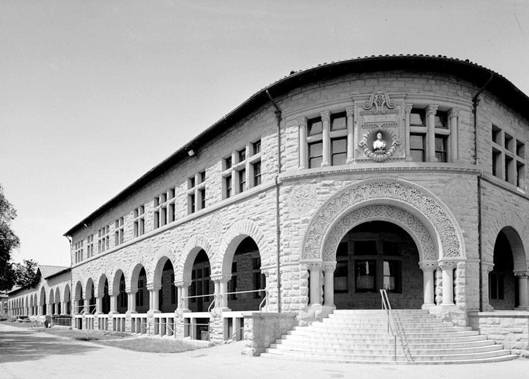 Historic Photo : Stanford University Quadrangle, Stanford University Campus, Stanford, Santa Clara County, CA 5 Photograph