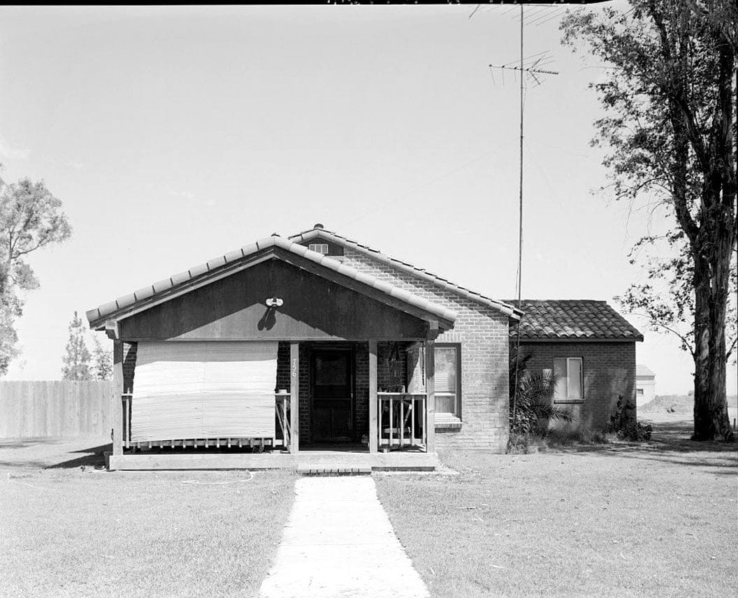 Historic Photo : Sacramento National Wildlife Refuge, Headquarters Complex, Quarters No. 2, 752 County Road 99W, Willows, Glenn County, CA 6 Photograph