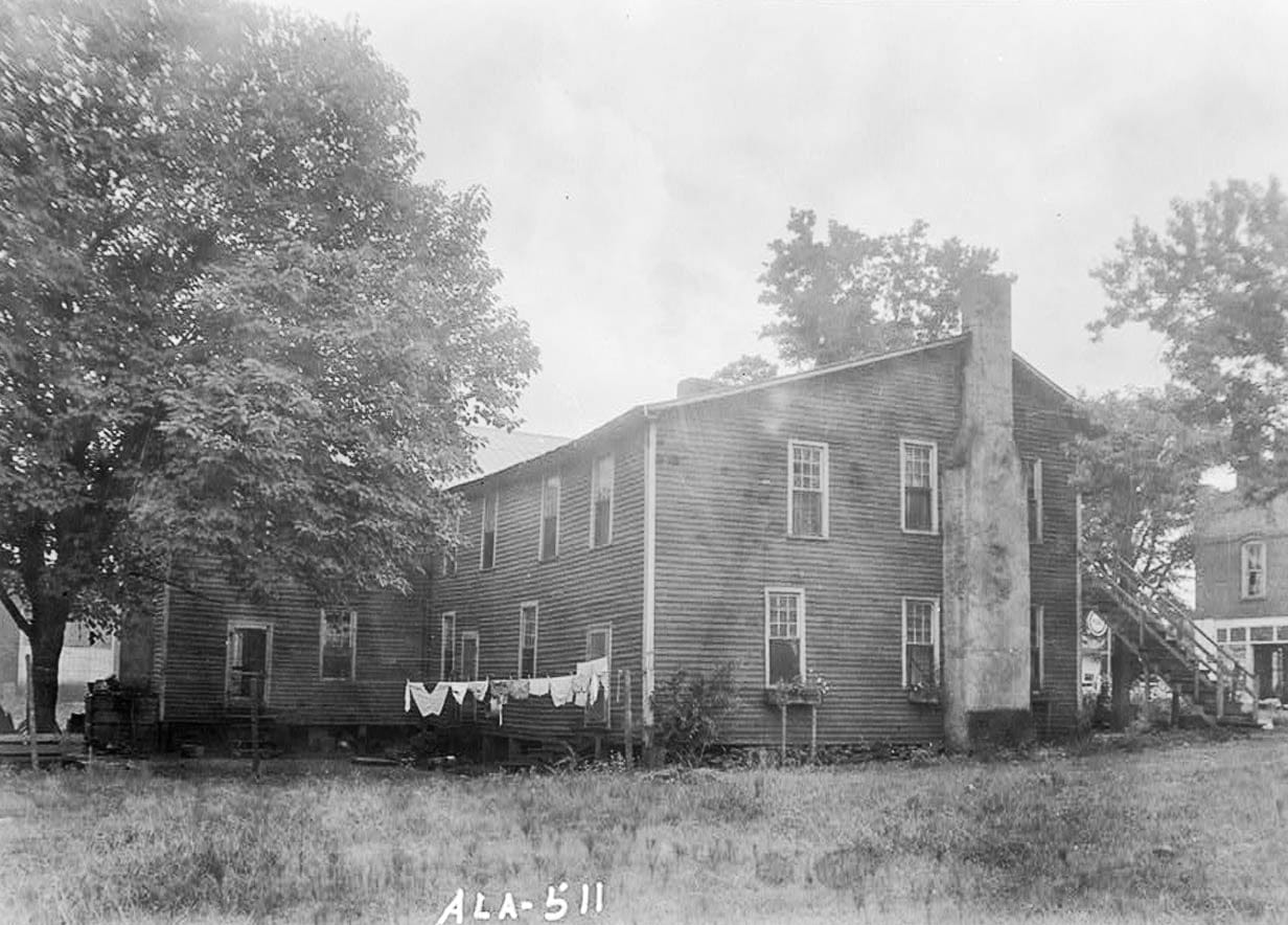 Historic Photo : United States Hotel, North Broadnax & East Green Streets, Dadeville, Tallapoosa County, AL 2 Photograph