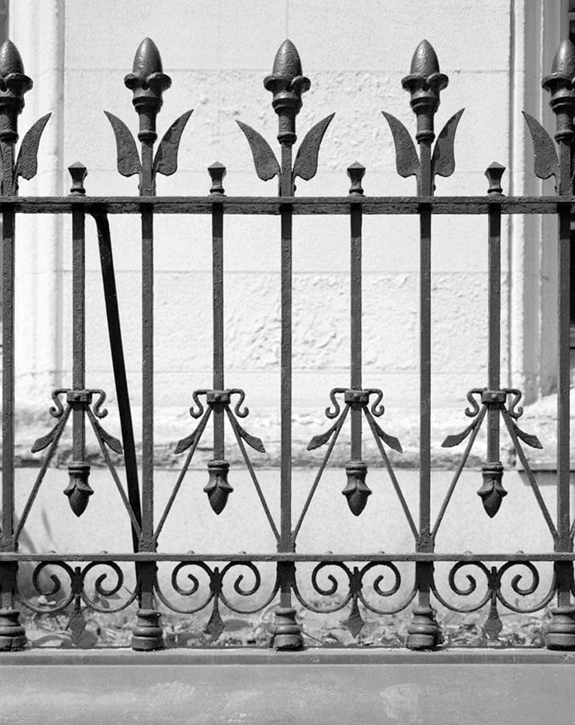 Historic Photo : Grace Cathedral, Crocker Fence, Along Taylor & Sacramento Streets, San Francisco, San Francisco County, CA 4 Photograph