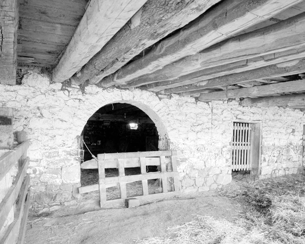 Historic Photo : Mitchell Bank Barn, Doe Run Road, Corner Ketch, New Castle County, DE 3 Photograph