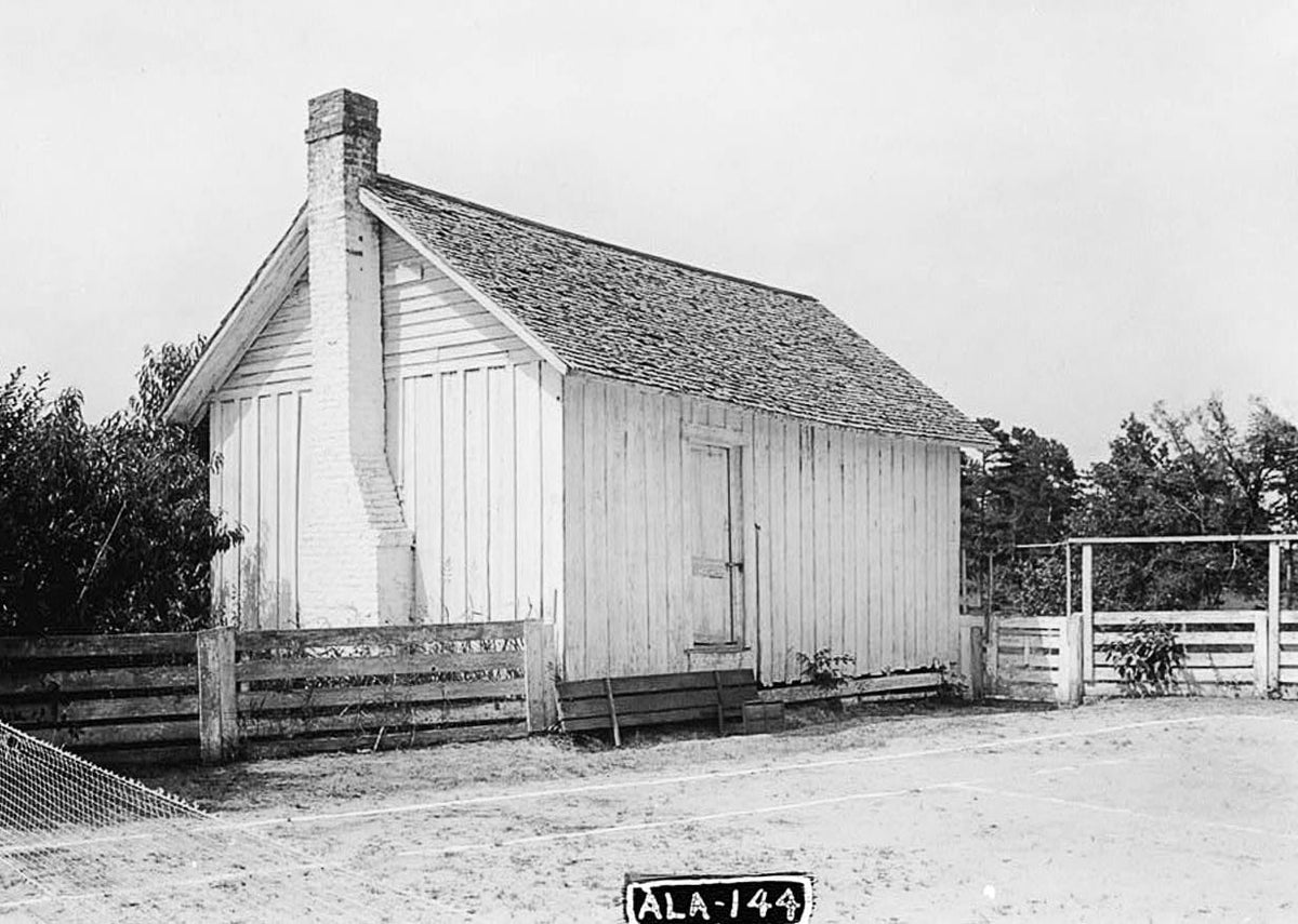 Historic Photo : Charles Brasfield Grant House, State Highway 28, Jefferson, Marengo County, AL 1 Photograph