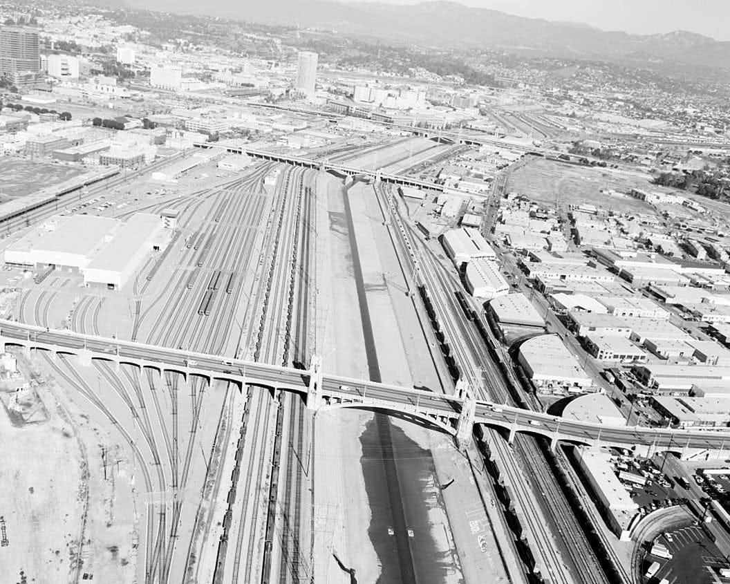 Historic Photo : Los Angeles River Bridges, Los Angeles, Los Angeles County, CA 3 Photograph